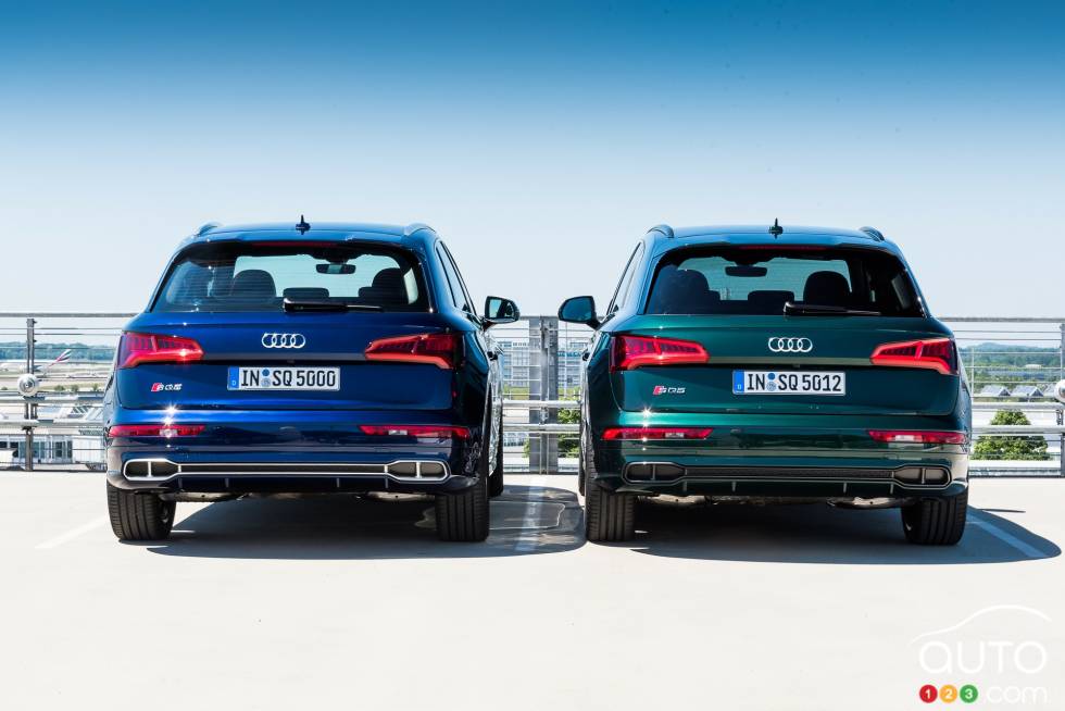 Rear view of the SQ5