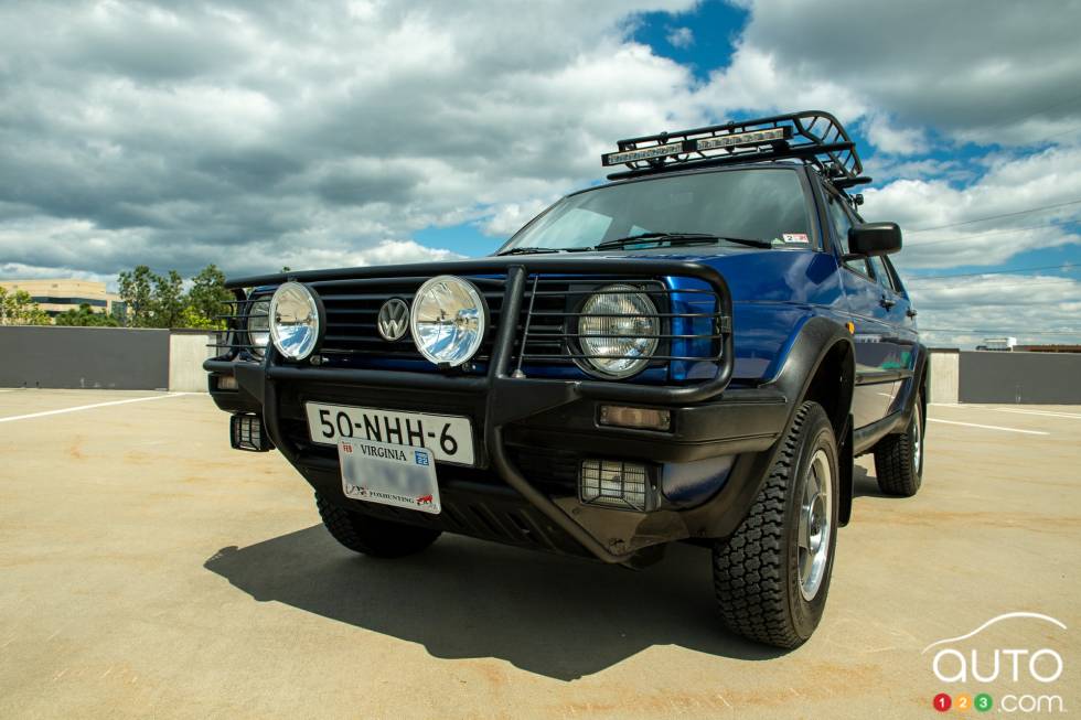 Rediscover the 1990 Volkswagen Golf Country special edition !