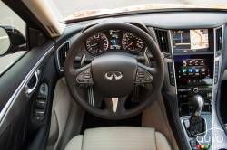 2016 Infiniti Q50s steering wheel