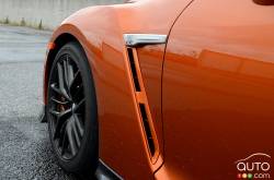 Détail extérieur de la Nissan GT-R 2017