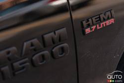 Détail extérieur de la Ram 1500 Black Sport 2015