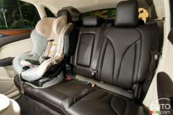 2016 Lincoln MKC Ecoboost AWD rear seats