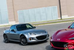 2015 Mazda MX-5 front 3/4 view