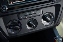 Contrôle du système de climatisation de la Volkswagen Jetta 1.4 TSI 2016