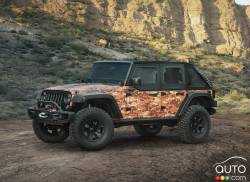 Jeep Trailstorm Concept front 3/4 view