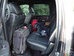 2015 Ram 1500 Ecodiesel rear seats