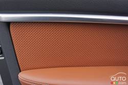 Détail intérieur de la BMW 340i xDrive 2016