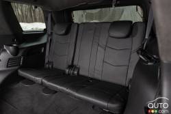 2016 Cadillac Escalade third row seats