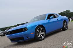 2015 Dodge Challenger RT ScatPack3 front 3/4 view