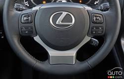 2016 Lexus NX 300h executive steering wheel