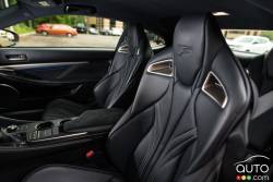2015 Lexus RC F front seats