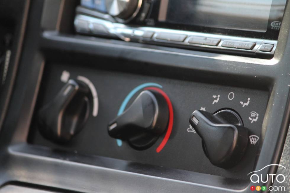 center console détails