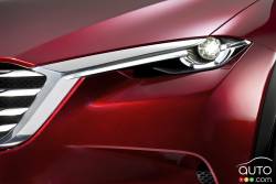 Mazda KOERU Concept headlight