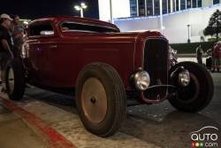 A 1932 3-window coupe with a wicked chop is the work of the Rolling Bones.