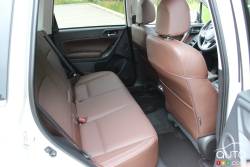 2017 Subaru Forester rear seats