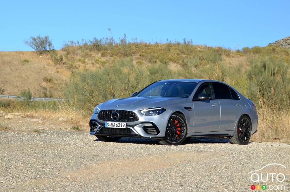 We drive the 2024 Mercedes-AMG C 63 S E Performance 