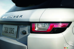 Feux arrière du Range Rover Evoque 2016