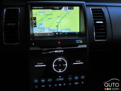 Navigation system screen
