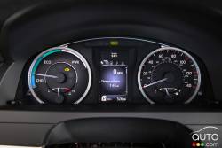 Instrumentation de la Toyota Camry Hybride 2016