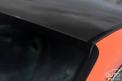Toit en fibre de carbonne de la Lexus RC F 2015