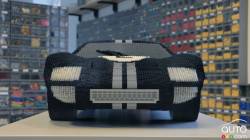 Lego Ford GT race car front view