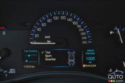 Instrumentation de la Cadillac ATS4 Coupe 2016