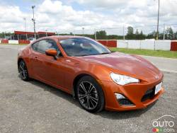 Copper FR-S right front 3/4 view