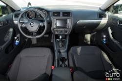 Tableau de bord de la Volkswagen Jetta 1.4 TSI 2016