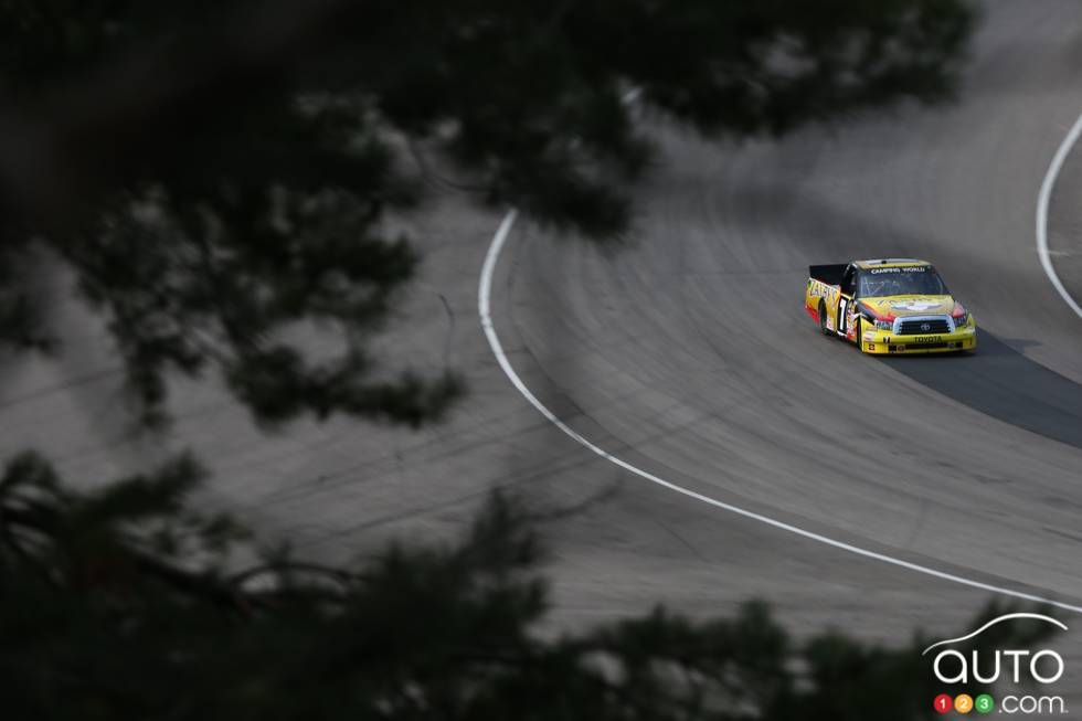John Wes Townley,Toyota Zaxby's  in action during friday's afternoon practice session