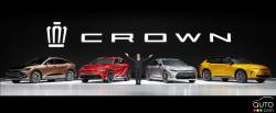 Voici les modèles Toyota Crown (pour marchés internationaux)