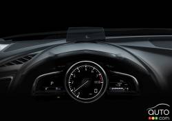 Instrumentation de la Mazda3 2017