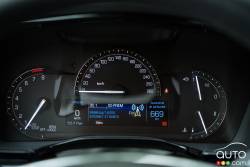 Instrumentation de la Cadillac XT5 2016