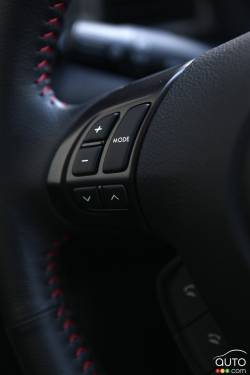 Steering hands-free control details