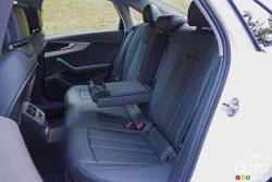 2017 Audi A4 TFSI Quattro rear seats