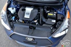 2016 Hyundai Veloster Rally engine