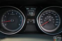 Instrumentation de la Hyundai Elantra GT Limited 2016