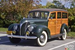 Vue 3/4 avant Ford 1938
