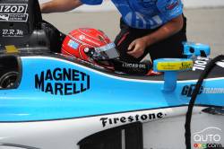 Simon Pagenaud, Schmidt Hamilton Motorsports in the pits