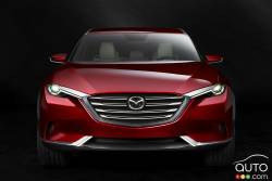 Vue de face du Concept Mazda KOERU