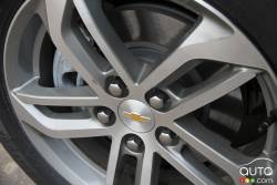 Détail roue du Chevrolet Equinox LTZ 2016