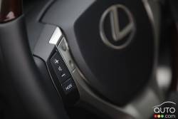 Steering wheel-mounted audio controls