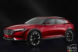 Mazda KOERU Concept front 3/4 view