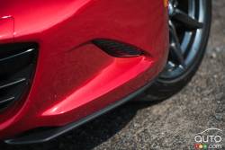 Détail extérieur de la Mazda MX-5 2016