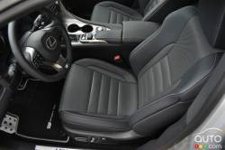 2016 Lexus RX seats detail