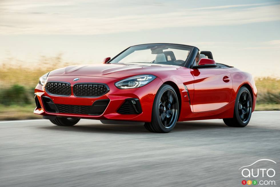 The new 2020 BMW Z4 M40i Roadster 
