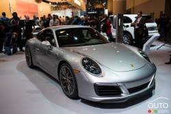 Porsche 911 2017 au Salon de l'auto de Toronto 2016