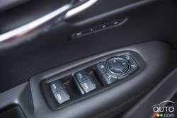 Détail intérieur de la Cadillac XT5 2016