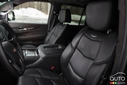 2016 Cadillac Escalade front seats