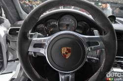 2014 Porsche 911 GT3 steering wheel and paddle shifters
