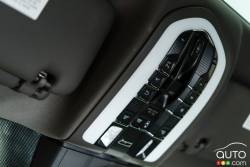 2015 Porsche Cayenne S E-Hybrid sunroof controls